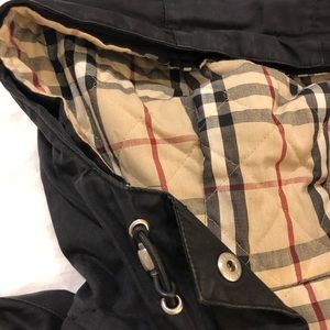Burberry black coat